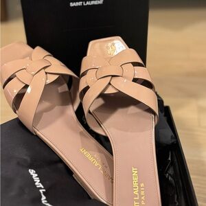 YSL SAINT LAURENT TRIBUTE FLAT SIZE 7.5
